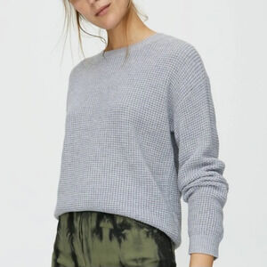 Aritzia Wilfred Free Isabelli sweater grey XS